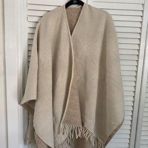 Banana Republic Wool Wrap Shawl One Size